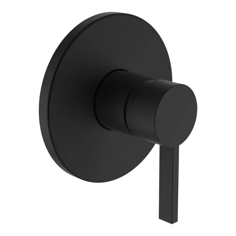 Premium Kartell by Laufen - sprchová podomítková baterie, černá matná (H3313360810001)