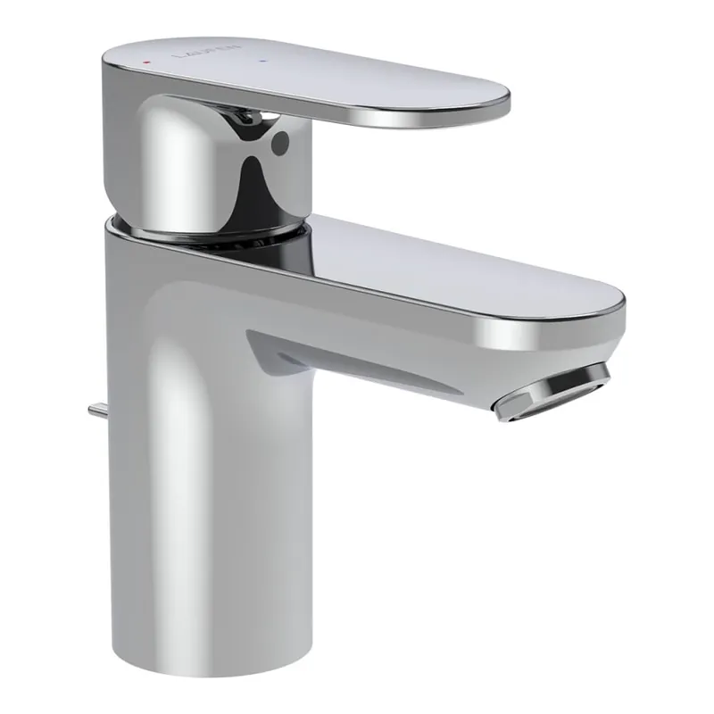 Laufen Pro X - umyvadlová stojánková páková baterie, pevný výtok 100 mm, kartuše Eco+, s automatickou výpustí (HF506901100000) Hoge Kwaliteit