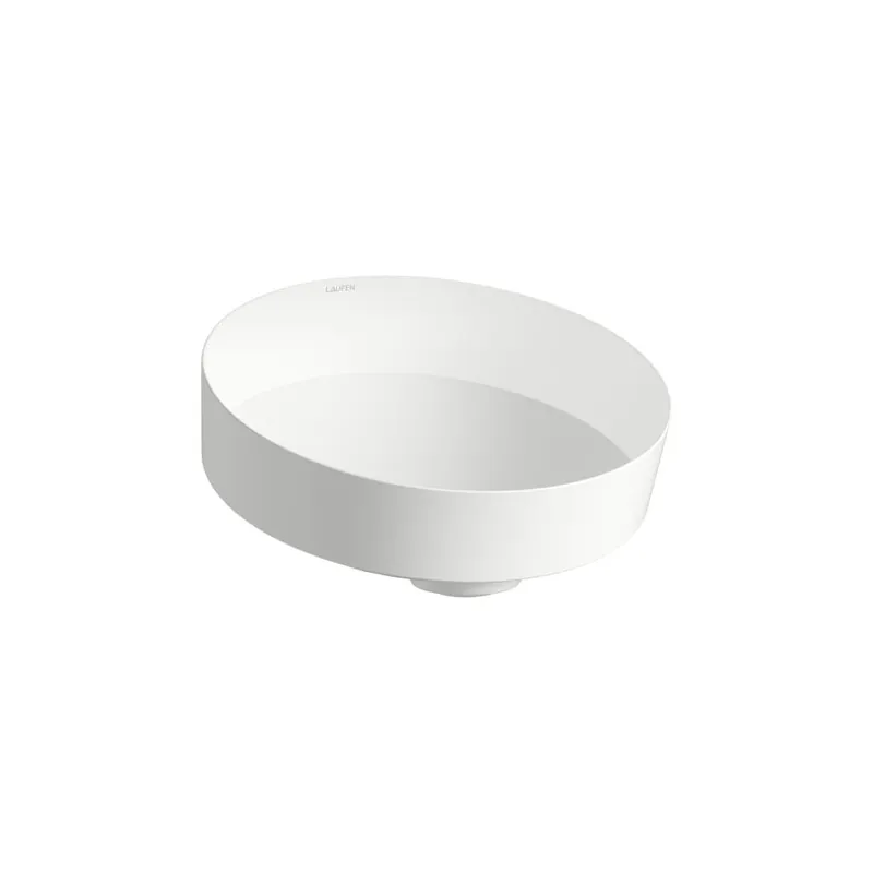 Tendo - umyvadlová mísa 40x40, bez otvoru pro baterii, bez přepadu, Vitreon Steel bílá (H512TE40001121) Beperkte Voorraad