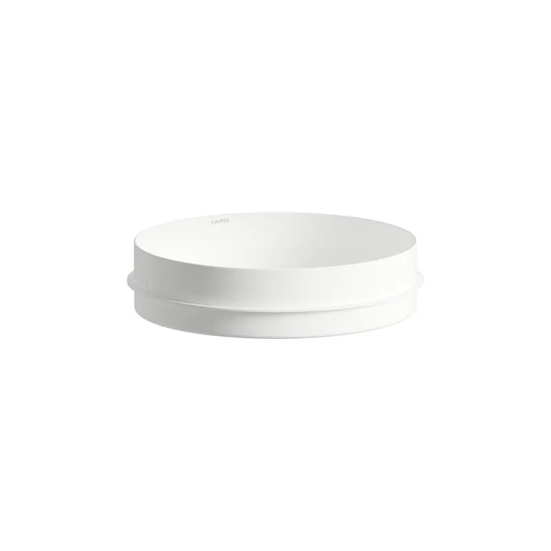 Unisono - zapuštěné umyvadlo 40x40, bez otvoru pro baterii, bez přepadu, optimalizováno pro desky o tloušťce 30 mm, Vitreon Steel bílá mat (H517UO47571121) Voordeelprijs