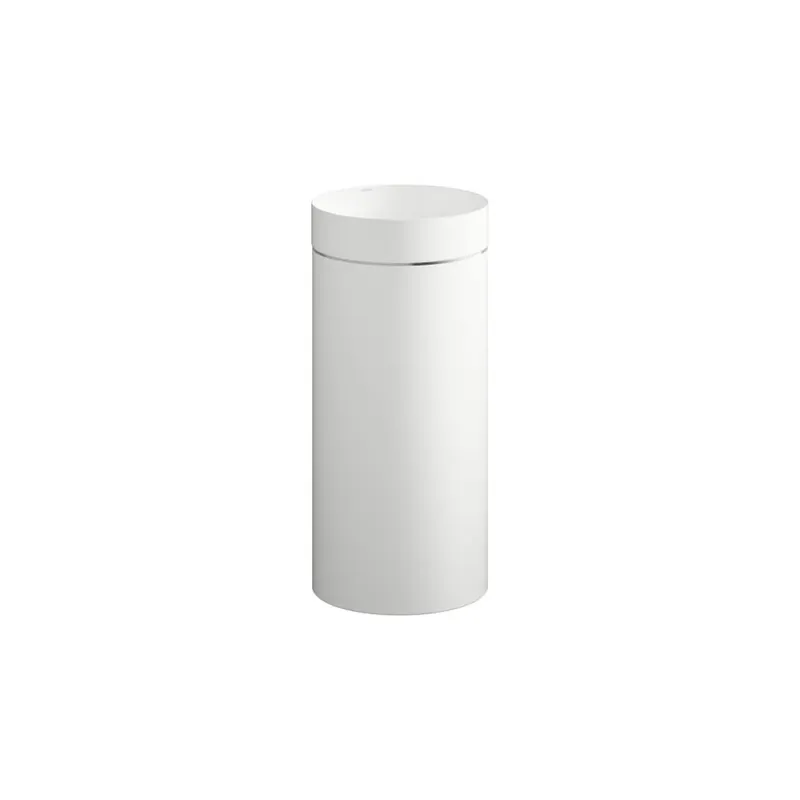 Unisono - stojící umyvadlo 40x44,2 bez otvoru pro baterii, bez přepadu, Vitreon Steel bílá (H511UO40001121) Tijdelijk Beschikbaar