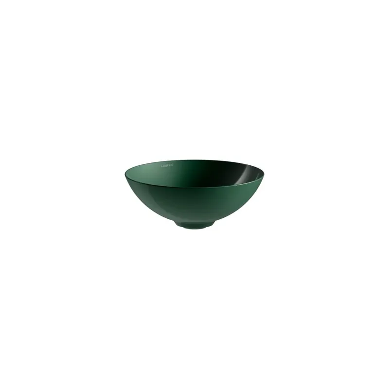 Shop Nu Characters - umyvadlová mísa 30x30 bez otvoru pro baterii, bez přepadu, Vitreon Steel Deep green (H512CA10141121)