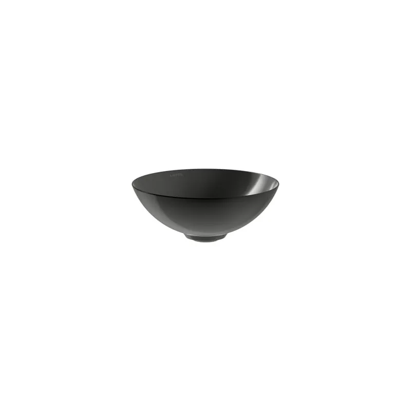 Characters - umyvadlová mísa 30x30 bez otvoru pro baterii, bez přepadu, Vitreon Steel tmavé železo (H512CA10191121) Lage Prijs