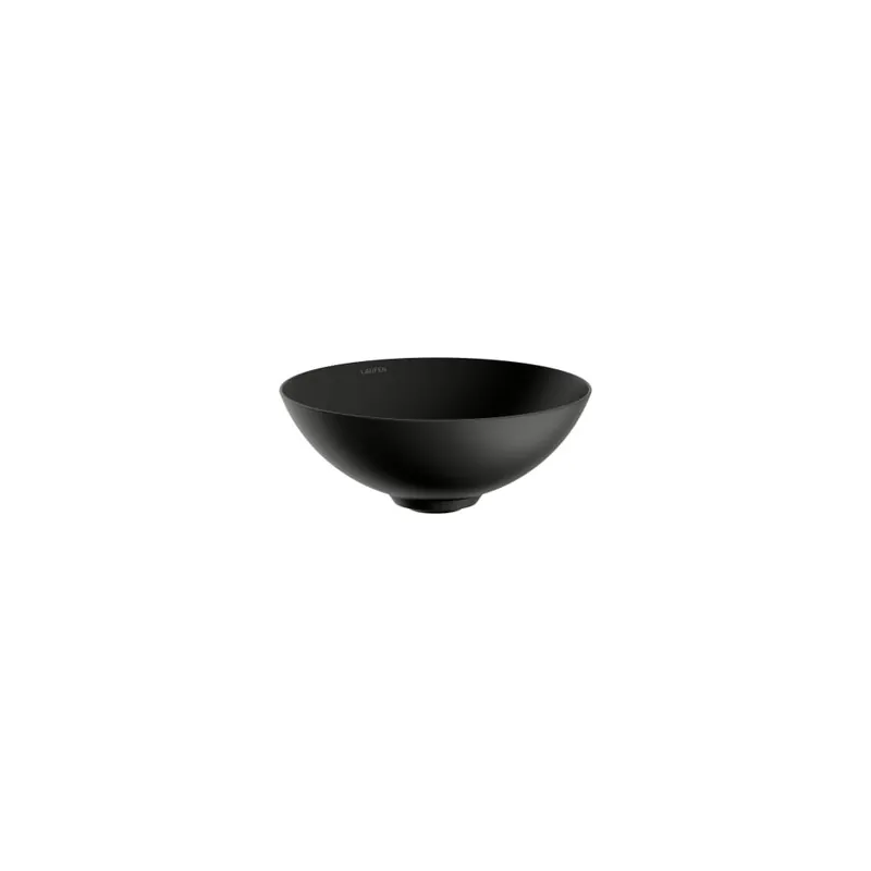 Characters - umyvadlová mísa 30x30 bez otvoru pro baterii, bez přepadu, Vitreon Steel černá mat (H512CA17161121) Alleen Vandaag