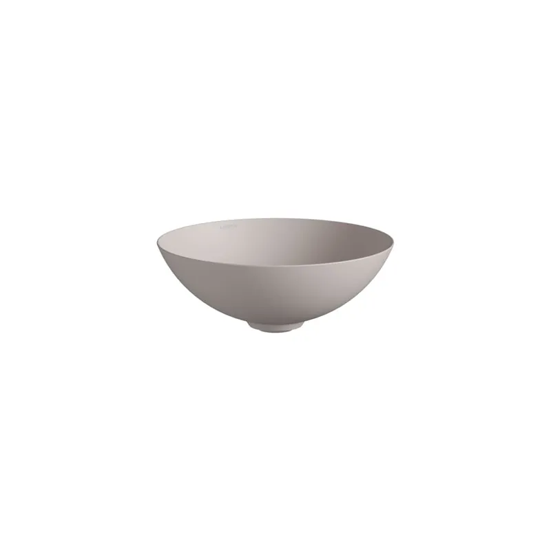 Characters - umyvadlová mísa 36x36 bez otvoru pro baterii, bez přepadu, Vitreon Steel Oyster mat (H512CA27081121) Laatste Kans