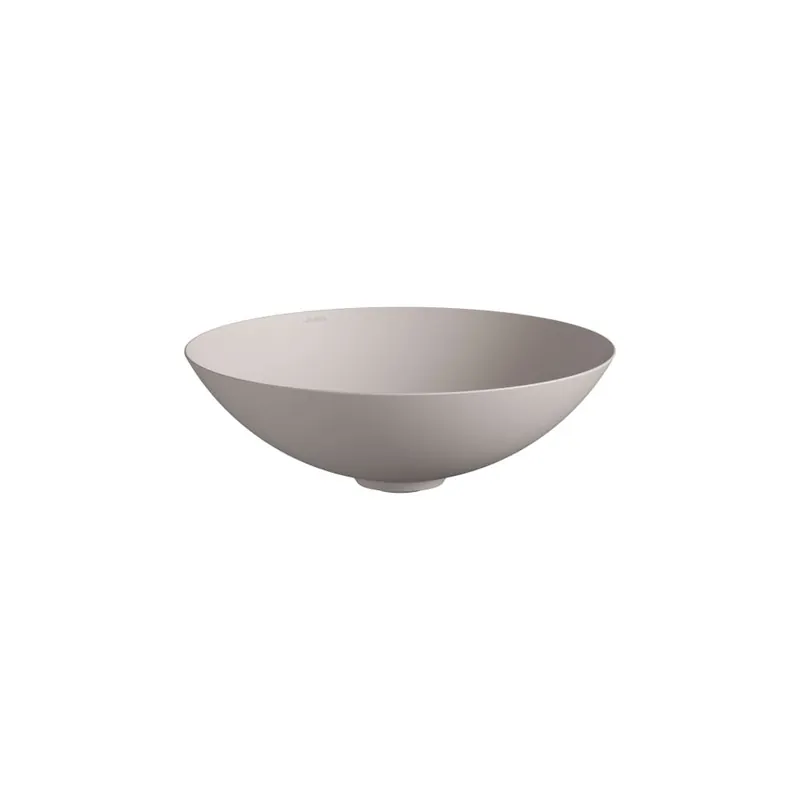 Characters - umyvadlová mísa 45x45 bez otvoru pro baterii, bez přepadu, Vitreon Steel Oyster mat (H512CA57081121) Korting