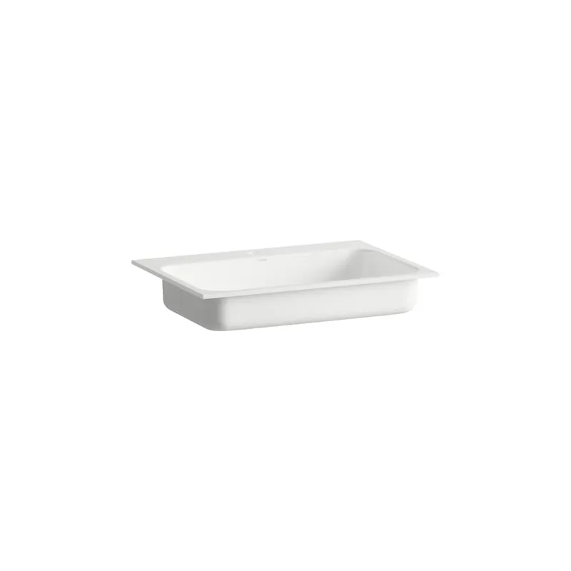 Stream - zápustné umyvadlo 65x47,2 otvor pro baterii, bez přepadu, Vitreon Steel bílá (H517SR70001111) Aanbieding