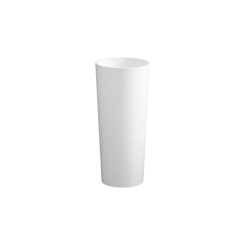 Gratis Retour Scopio - závěsné umyvadlo 40x42,5x90 bez otvoru pro baterii, bez přepadu, Vitreon Steel bílá (H511CO40001121)