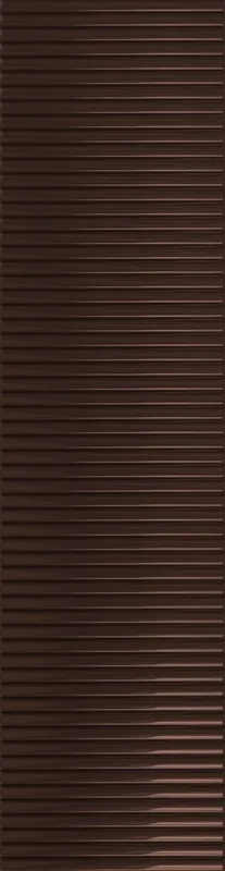 Alleen Vandaag Groove brown 1 gloss - obkládačka 7,8x29,8 hnědá lesklá (6006479)