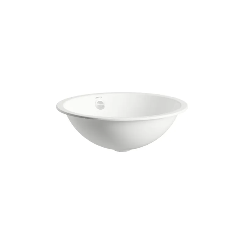 Express Levering Form - vestavné umyvadlo 45x45 bez otvoru pro baterii, s přepadem, Vitreon Steel bílá (H513FM50001091)