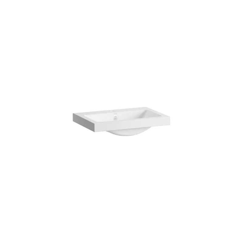 Classics - umyvadlová mísa 58,5x40,5 otvor pro baterii, s přepadem, Vitreon Steel bílá (H512CL30001041) Actieprijs