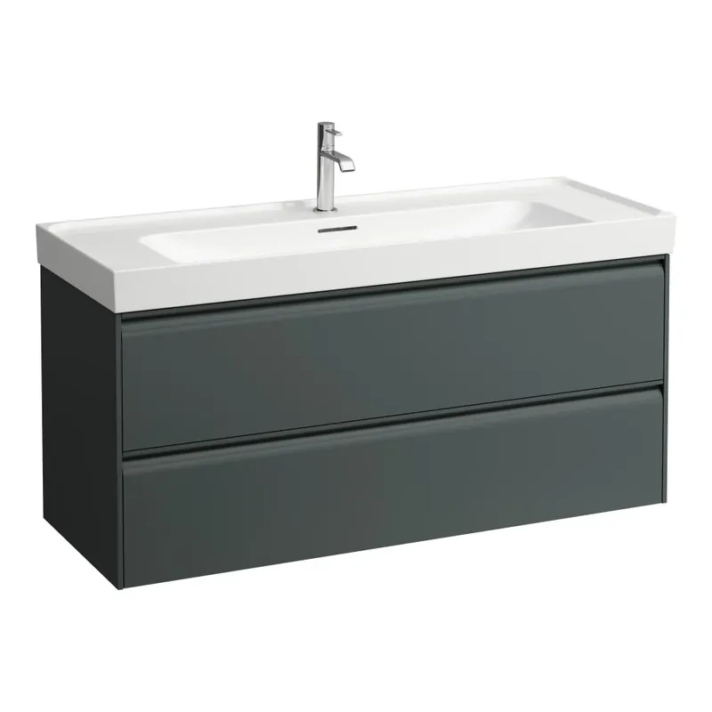 Meda - skříňka 118x45 pod umyvadlo H814111, 2 zásuvky, šedá traffic (H4216320112661) Bestseller