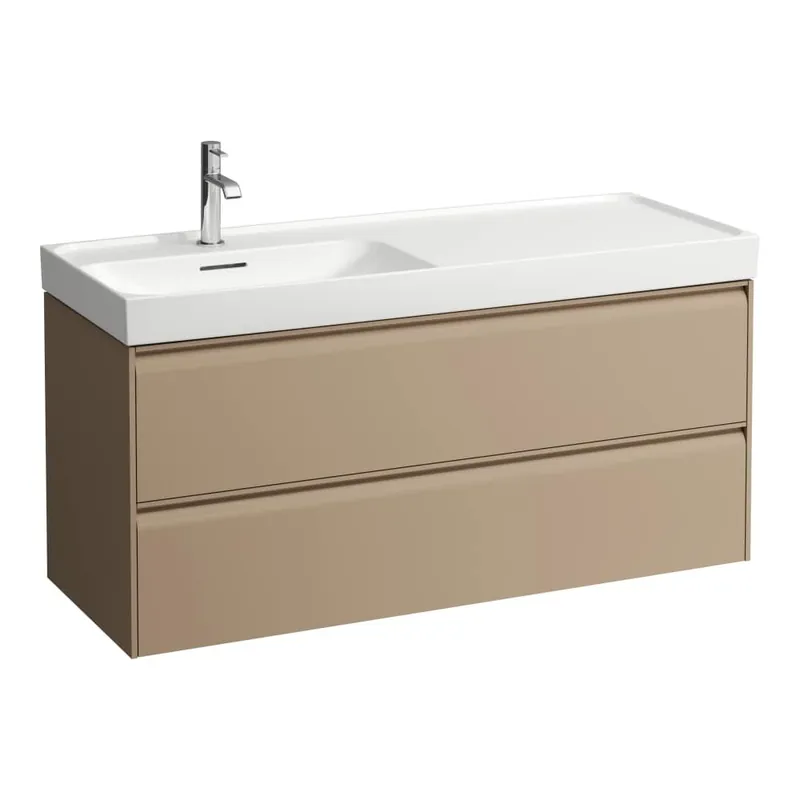 Meda - skříňka 118x45 pod umyvadlo H817110, 2 zásuvky, cappuccino (H4217720114651) Op = Op