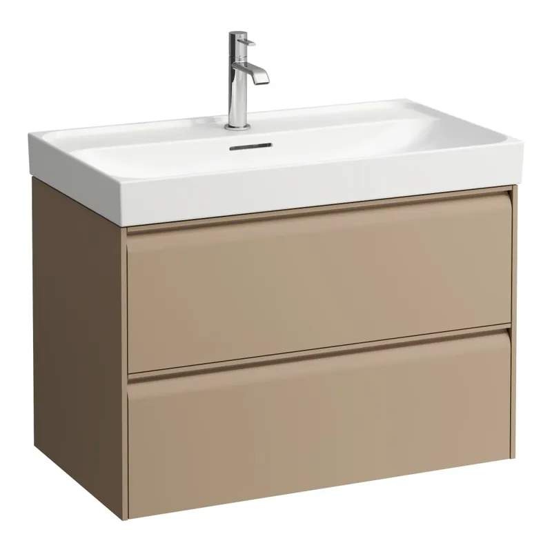 Meda - skříňka 78x45 pod umyvadlo H810117, 2 zásuvky, cappuccino (H4216120114651) Lage Kosten