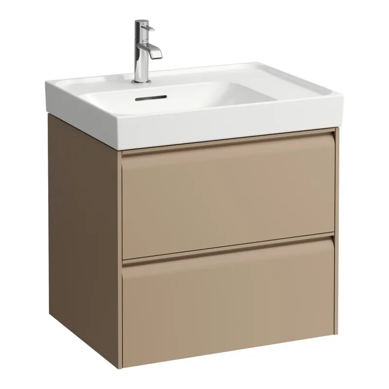 Seizoensaanbieding Meda - skříňka 58,5x45 pod umyvadlo H817111, 2 zásuvky, cappuccino (H4217320114651)