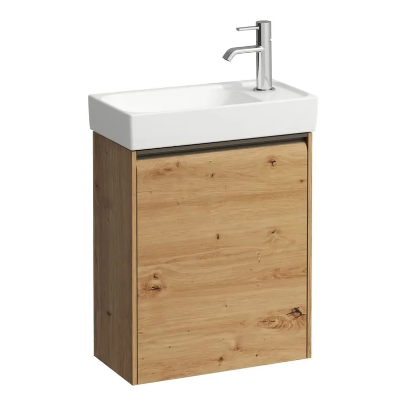 Meda - skříňka 43,5x22 pod umývátko H815113, 1 dvířka, panty vpravo, divoký dub (H4215520112671) Seizoensaanbieding