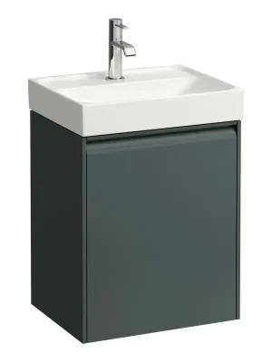 Actieprijs Meda - skříňka 43,5x34 pod umývátko H815111, 1 dvířka, panty vlevo, šedá traffic (H4215410112661)