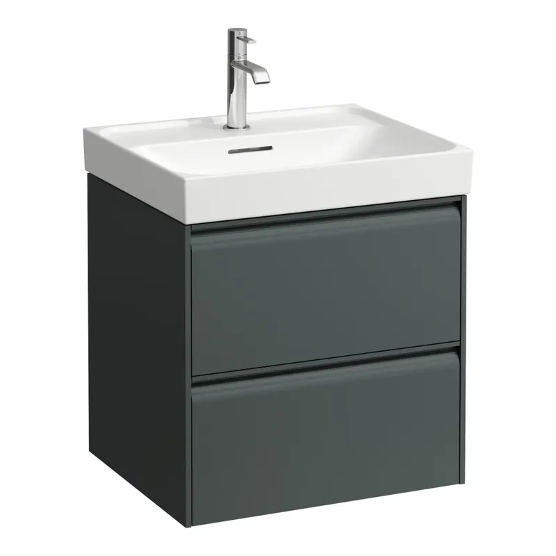 Meda - skříňka 54x45 pod umyvadlo H810112, 2 zásuvky, šedá traffic (H4215620112661) Merkproduct