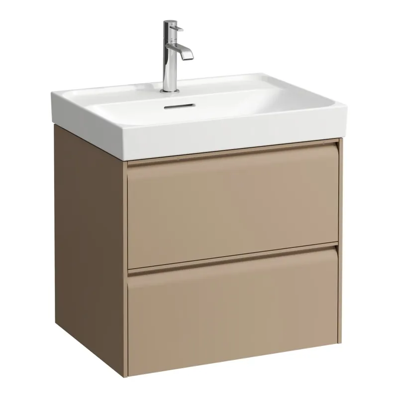 Meda - skříňka 58x45 pod umyvadlo H810113, 2 zásuvky, cappuccino (H4215720114651) Koop Online
