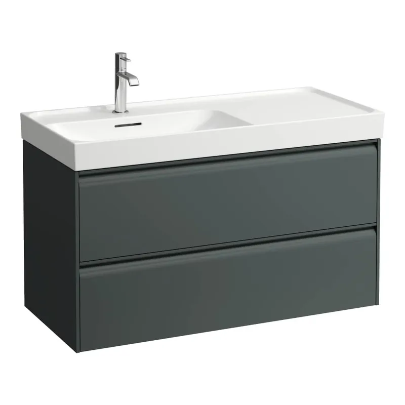 Dagaanbieding Meda - skříňka 98,5x45 pod umyvadlo H817118, 2 zásuvky, šedá traffic (H4217520112661)