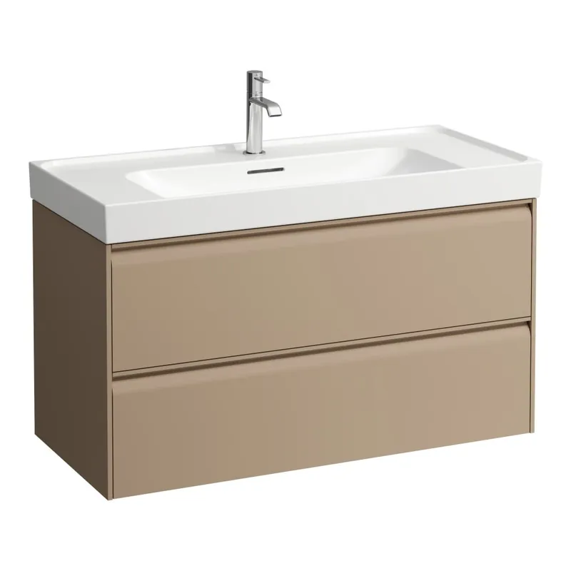 Fabrieksprijs Meda - skříňka 98x45 pod umyvadlo H810119, 2 zásuvky, cappuccino (H4216220114651)