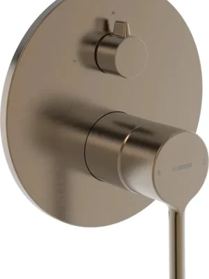 Direct Beschikbaar Hansavantis - podomítková vanová baterie, vrchní sada, pro Hansabluebox, broušený bronz (8260902781)