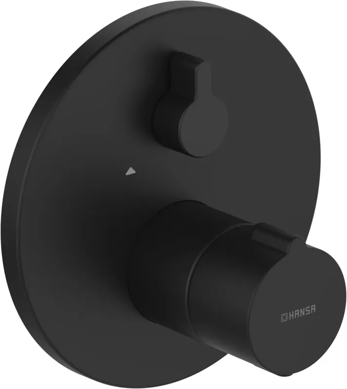 Tijdelijk Beschikbaar Hansahome - termostatická sprchová podomítková baterie, vrchní sada, černá matná (8861904533)