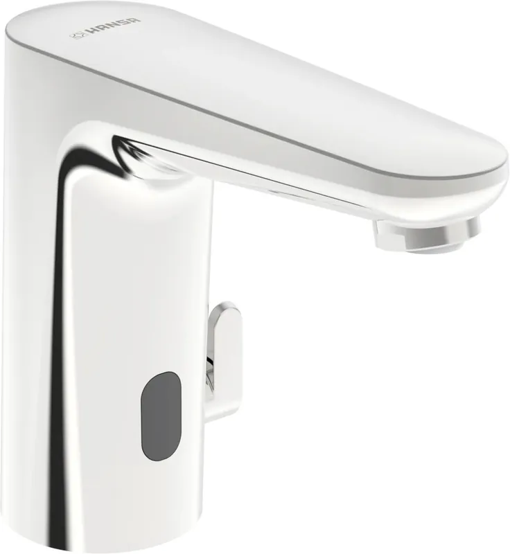 Superprijs Hansaelectra Safety - umyvadlová baterie, 3 V, Bluetooth, kompozit, vyložení 123 mm (91102219)