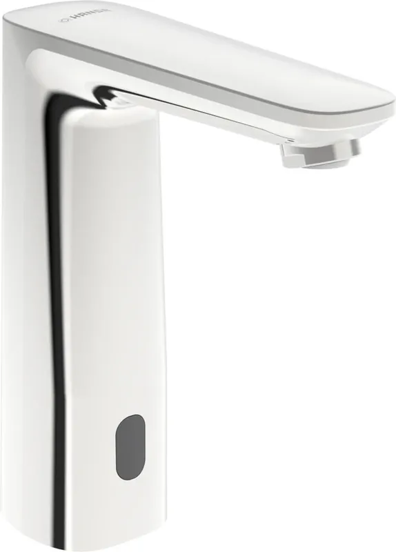 Hansaelectra - umyvadlová baterie, 3 V, Bluetooth, pro jednu vodu, kompozit, vyložení 118 mm (93012219) Seizoensaanbieding
