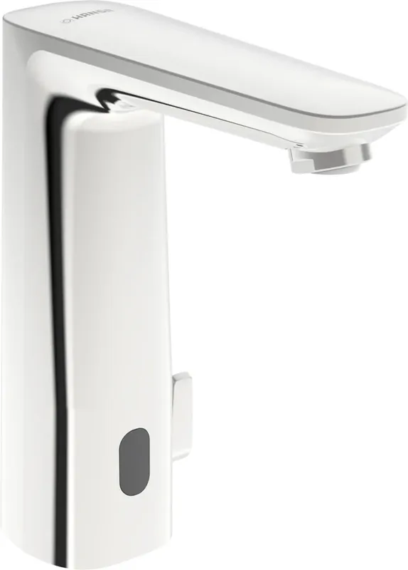 Goedkoop Hansaelectra Safety - umyvadlová baterie, 3 V, Bluetooth, kompozit, vyložení 118 mm (93102219)