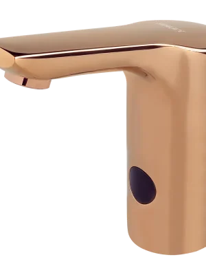 SLU 62F Automatická umyvadlová baterie s elektronikou ALS pro teplou a studenou vodu, rose gold, 24 V DC (13620) Exclusieve Akce