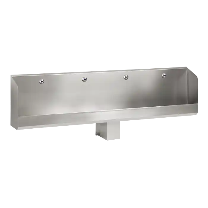 SLPN 05EB Nerezový pisoárový žlab s elektronikou, délka 2400 mm, 6 V (91057) Uitverkoop