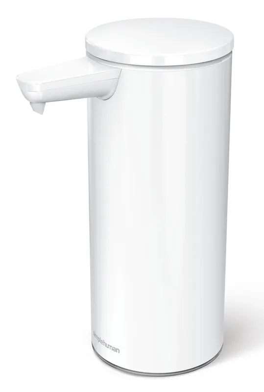 Bezdotykový dávkovač mýdla Simplehuman – 266 ml, bílá ocel, dobíjecí (ST1085) Laatste Kans