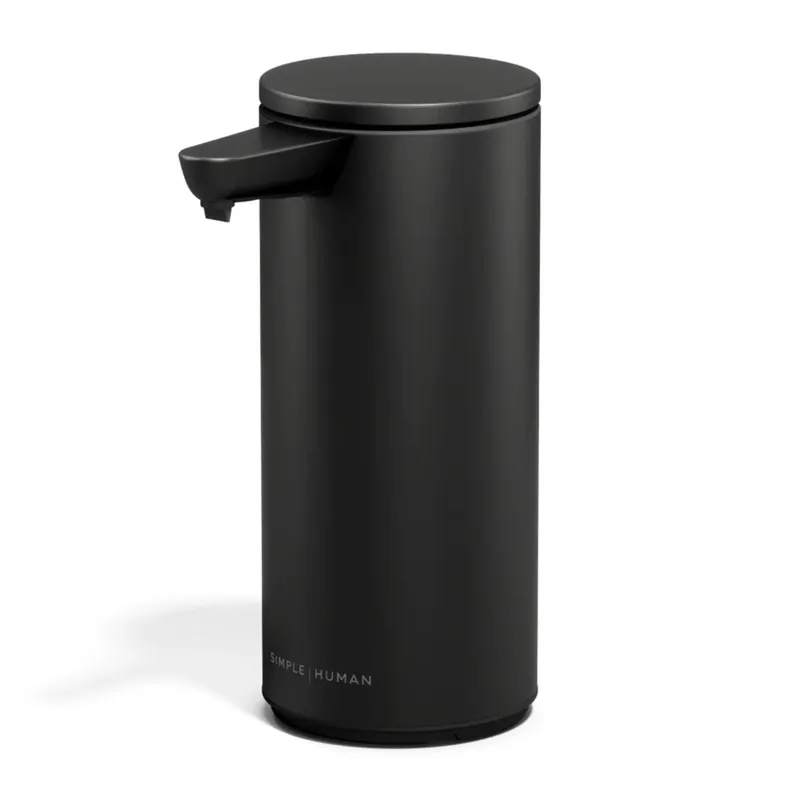 Weekendaanbieding Bezdotykový dávkovač mýdla Simplehuman – 266 ml, matná černá ocel, dobíjecí (ST1084)