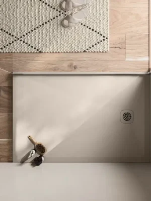 Air konopí - obdélníková sprchová vanička 100x90, Mineralite (W37AS10009015) Dagaanbieding
