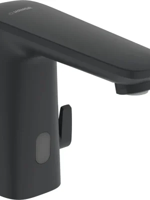 Nízká Cena Hansaelectra Safety - umyvadlová baterie, 3 V, Bluetooth, kompozit, vyložení 117 mm, černá matná (9210221933)