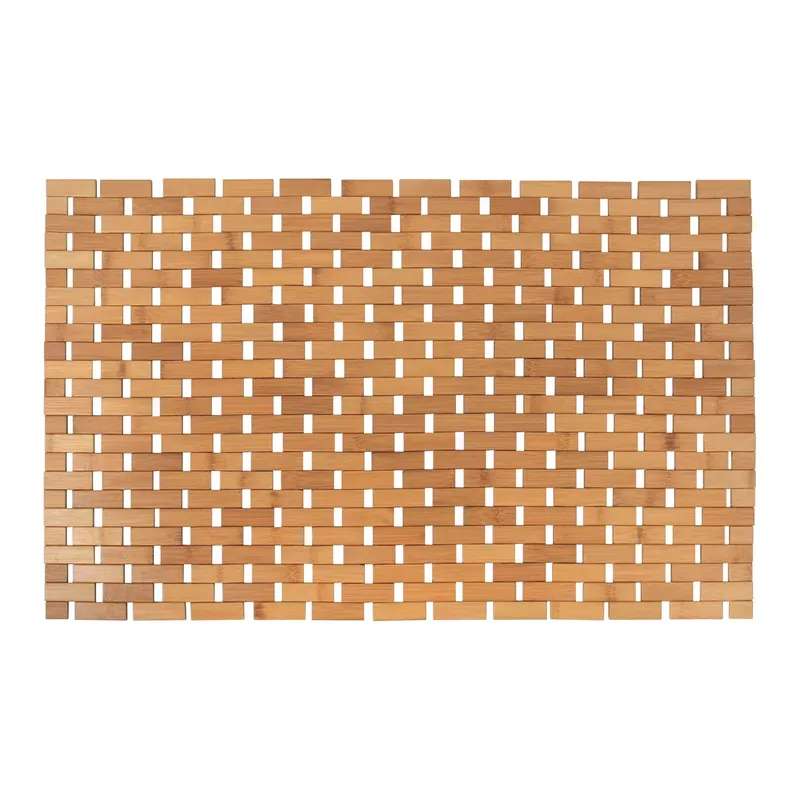 Lage Prijs MSV koupelnová bambusová předložka ANNIKA, protiskluz, 50 x 80 cm (144701)