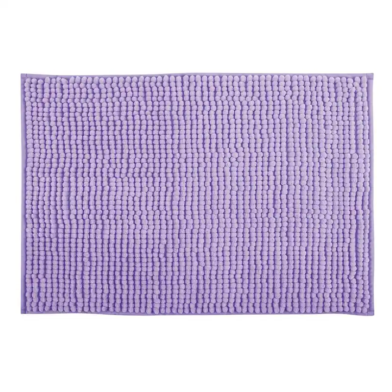 MSV koupelnová předložka CHENILLE, levandulová, mikrovlákno, protiskluzová, 40x60 cm (144499) Veilige Betaling