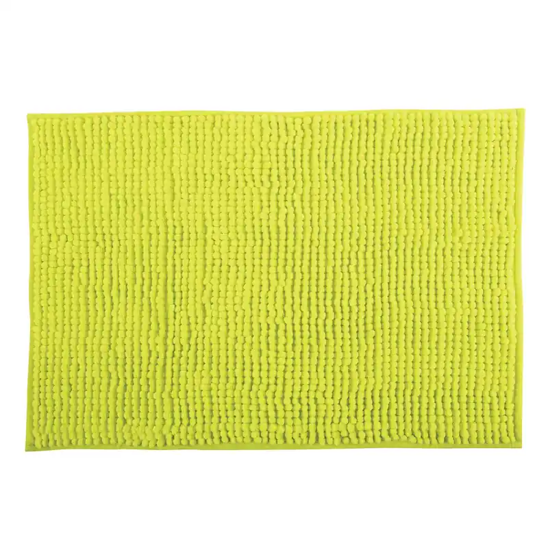 MSV koupelnová předložka CHENILLE, limetková, mikrovlákno, protiskluzová, 60 x 90 cm (141629) Beperkt Aanbod