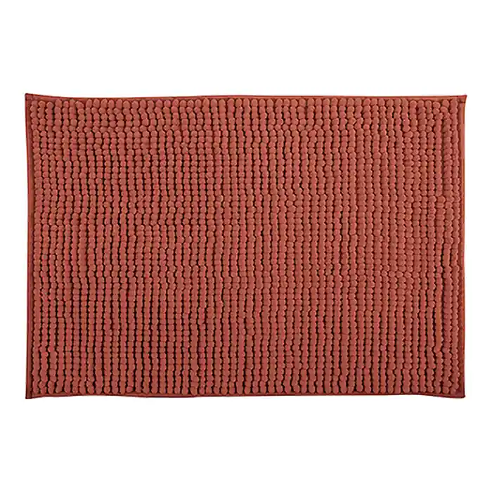 MSV koupelnová předložka CHENILLE, terakota, mikrovlákno, protiskluzová, 50 x 80 cm (144511) Korting
