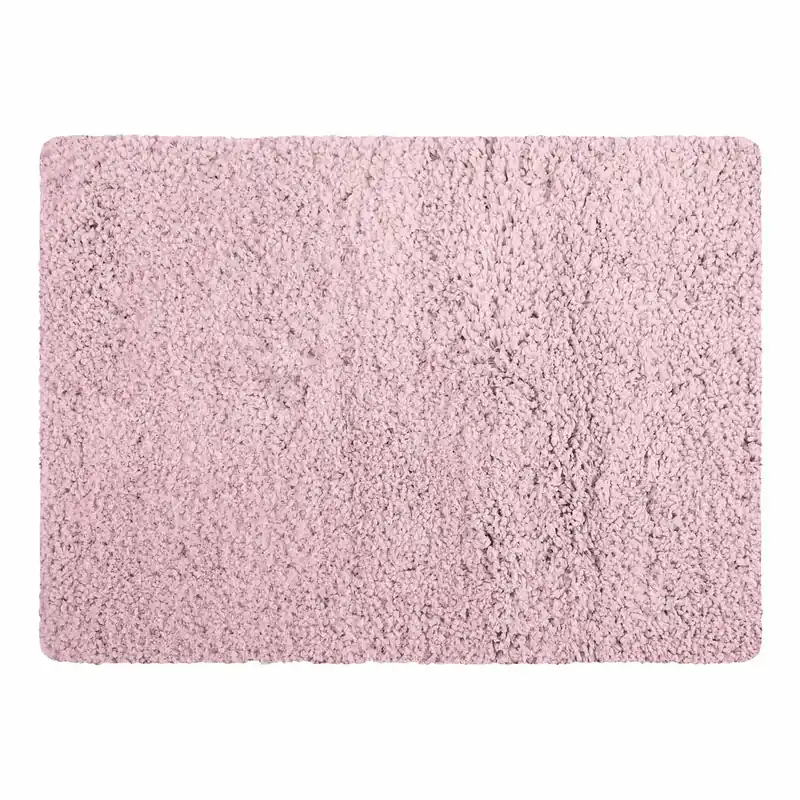 Favoriet MSV koupelnová předložka MICROFIBER, světle růžová, polyester, protiskluzová, 50 x 70 cm (144525)