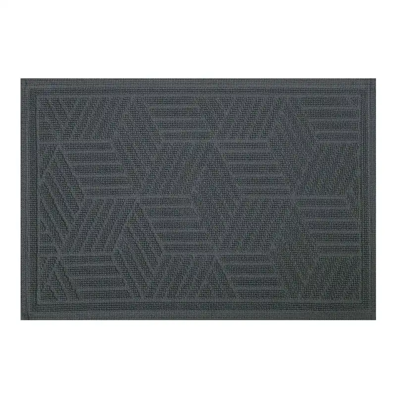 Speciale Aanbieding Spirella koupelnová předložka CUBO, tmavě šedá, bavlna, 50 x 80 cm (10.19214)