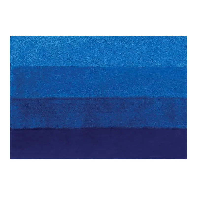 Spirella koupelnová předložka FOUR, modrá, polyester, protiskluzová, 55 x 65 cm (10.16172) Gecertificeerd