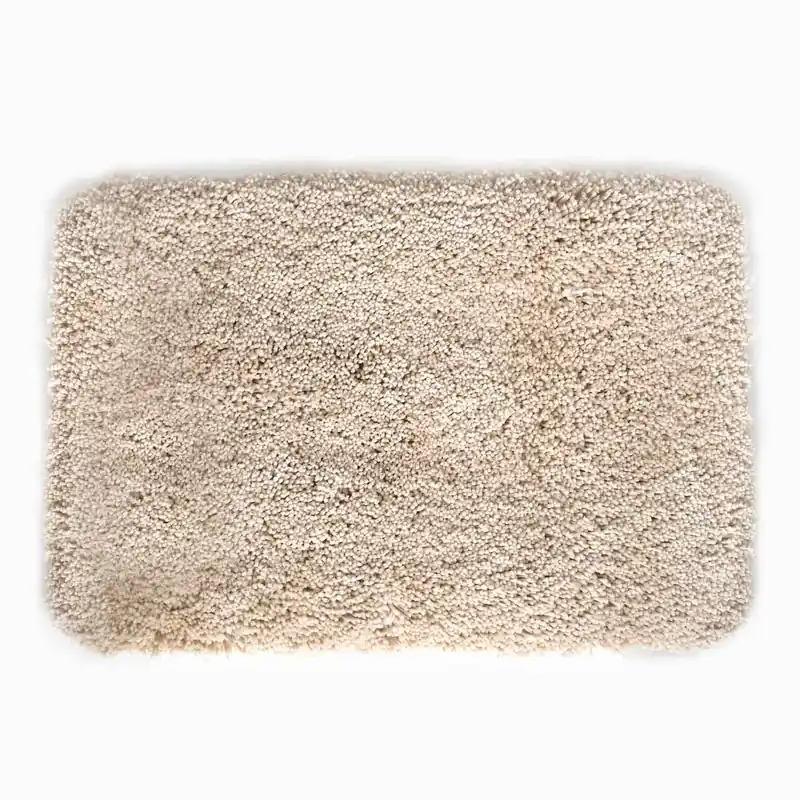 Spirella koupelnová předložka HIGHLAND, vysoký vlas, béžová, mikrovlákno, 55 x 65 cm (10.13064) Bestel Nu