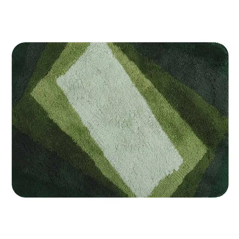 Spirella koupelnová předložka KALI, zelená, akryl, protiskluzová, 50 x 70 cm (10.20975) Seizoensaanbieding