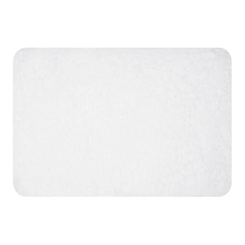 Spirella koupelnová předložka LAMB, bílá, mikrovlákno, protiskluzová, 55 x 65 cm (10.15272) Shop Nu