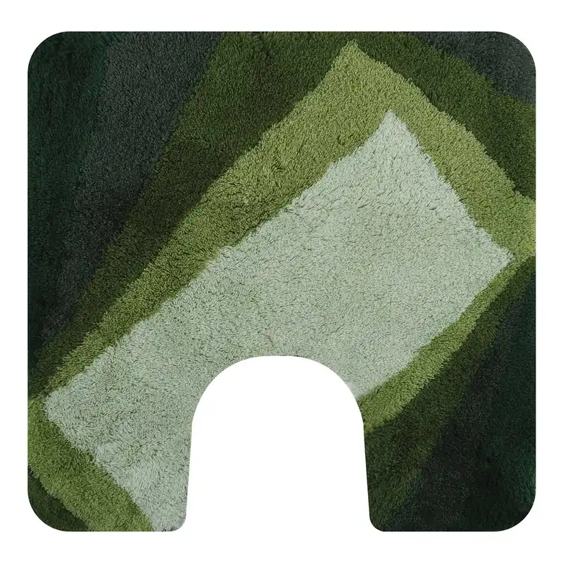 Speciale Aanbieding Spirella koupelnová WC předložka KALI, zelená, akryl, 55 x 55 cm (10.20974)
