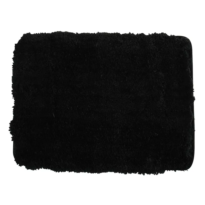 MSV koupelnová protiskluzová předložka MICROFIBER, černá, polyester, 40 x 60 cm (144535) Weekendaanbieding