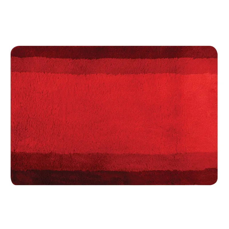 Spirella koupelnová předložka BALANCE, červená, polyester, protiskluzová, 70 x 120 cm (10.09214) Exclusieve Aanbieding