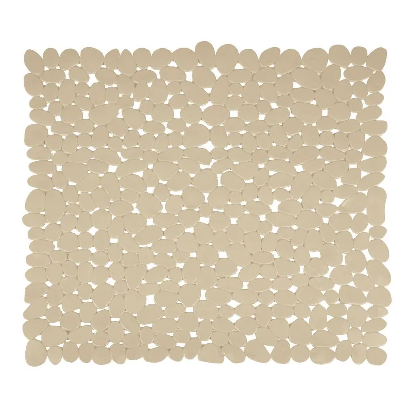 Nieuw MSV protiskluzová podložka do sprchy GALETS, béžová, PVC, 53 x 53 cm (140895)